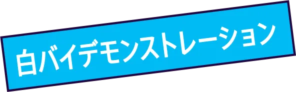 白バイデモンストレーション